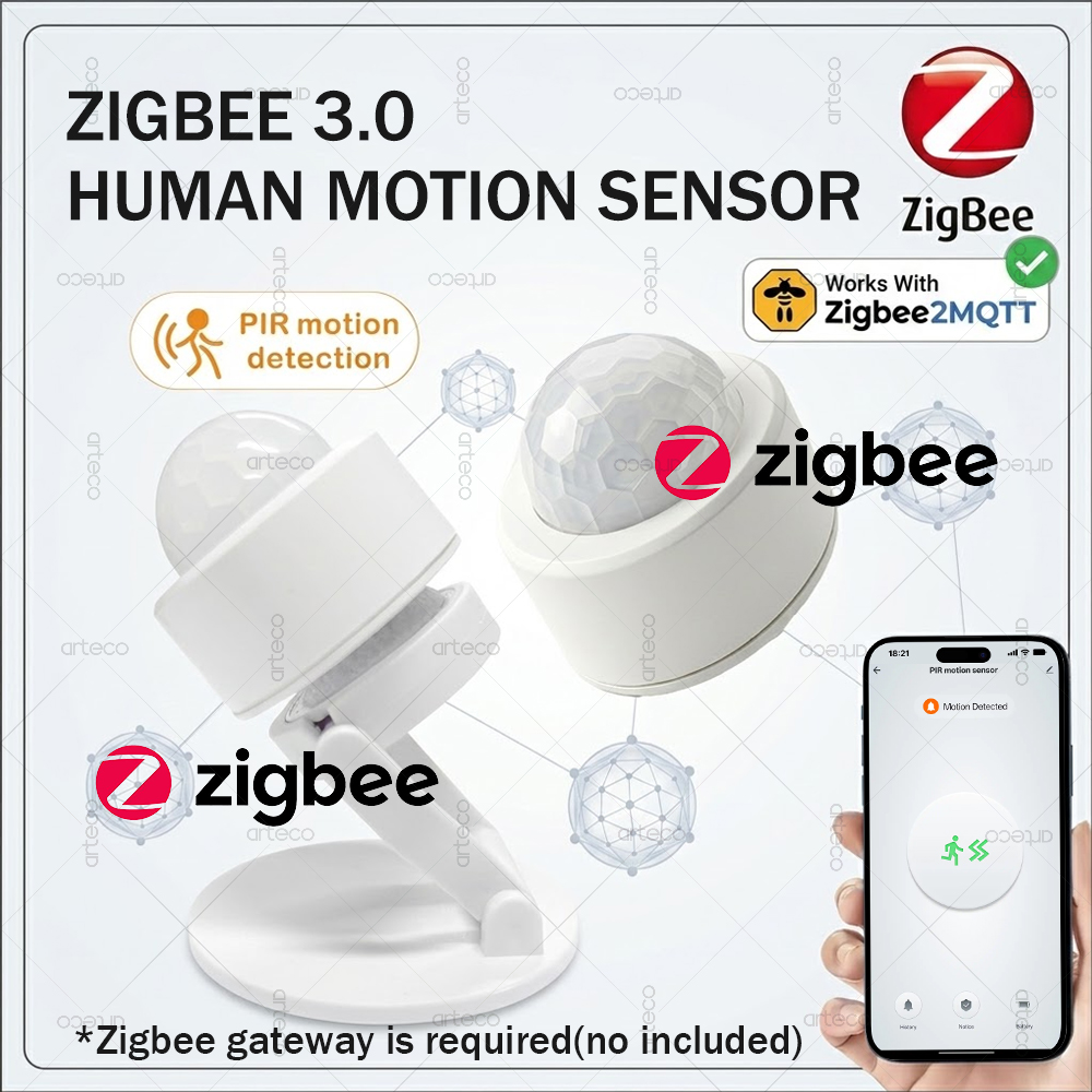 Zigbee 3.0 Mini PIR Motion Sen - Home Security Gadgets recensione e prezzo