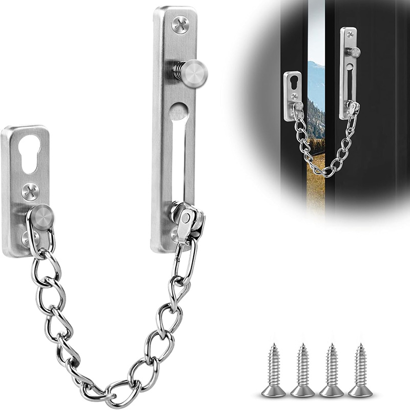 Stainless Steel Door Chain Loc - Door Chain Guard recensione e prezzo