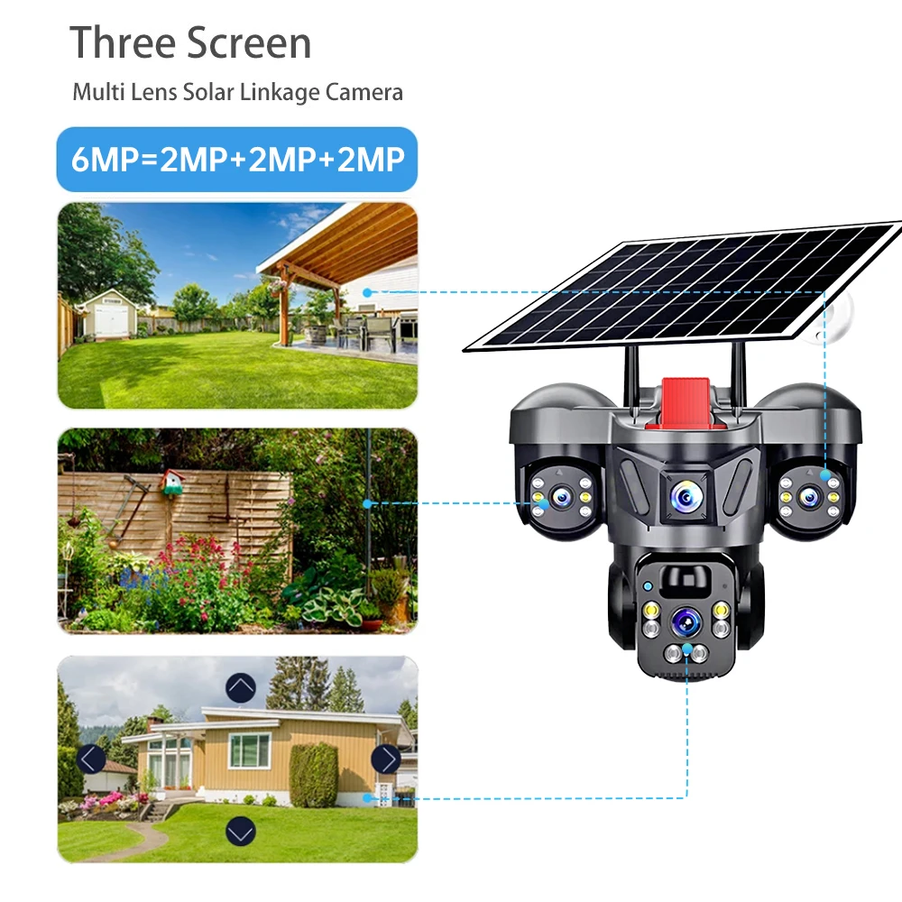 KERUI Outdoor PTZ 6MP 4G SIM W - Home Security Gadgets recensione e prezzo