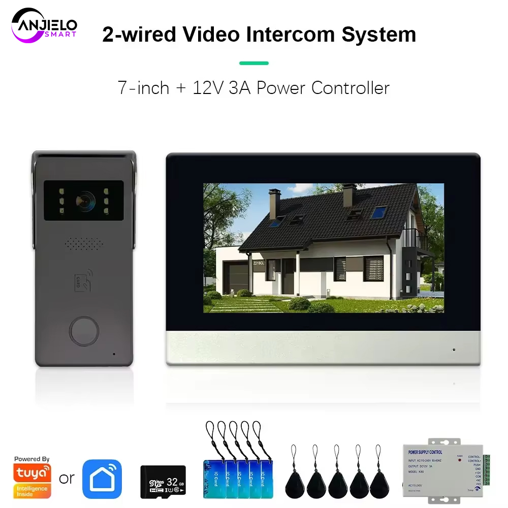 ANJIELO Tuya Smart Video Doorb - Home Security Uk recensione e prezzo