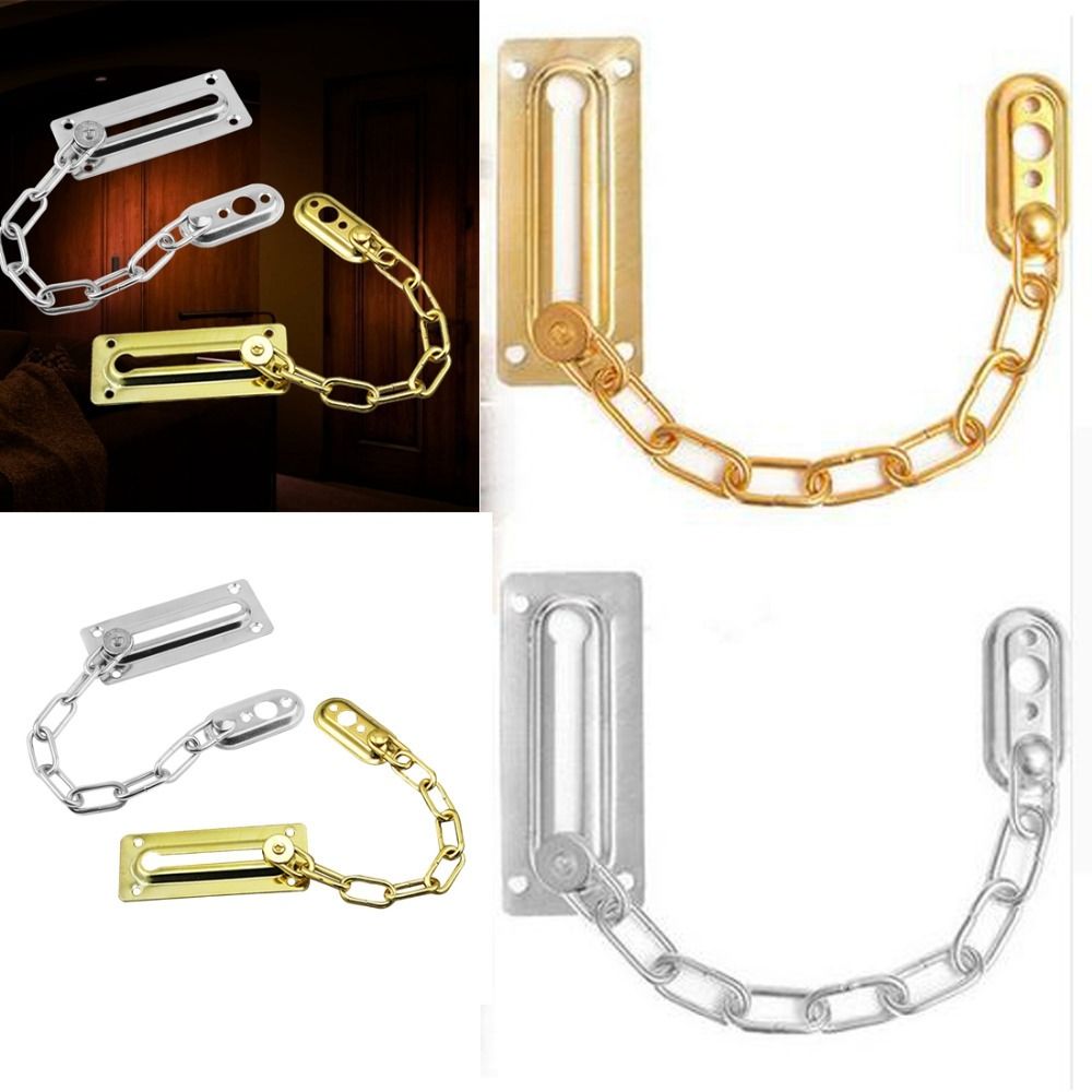 Polished Latch Door Lock Safet - Door Chain Guard recensione e prezzo
