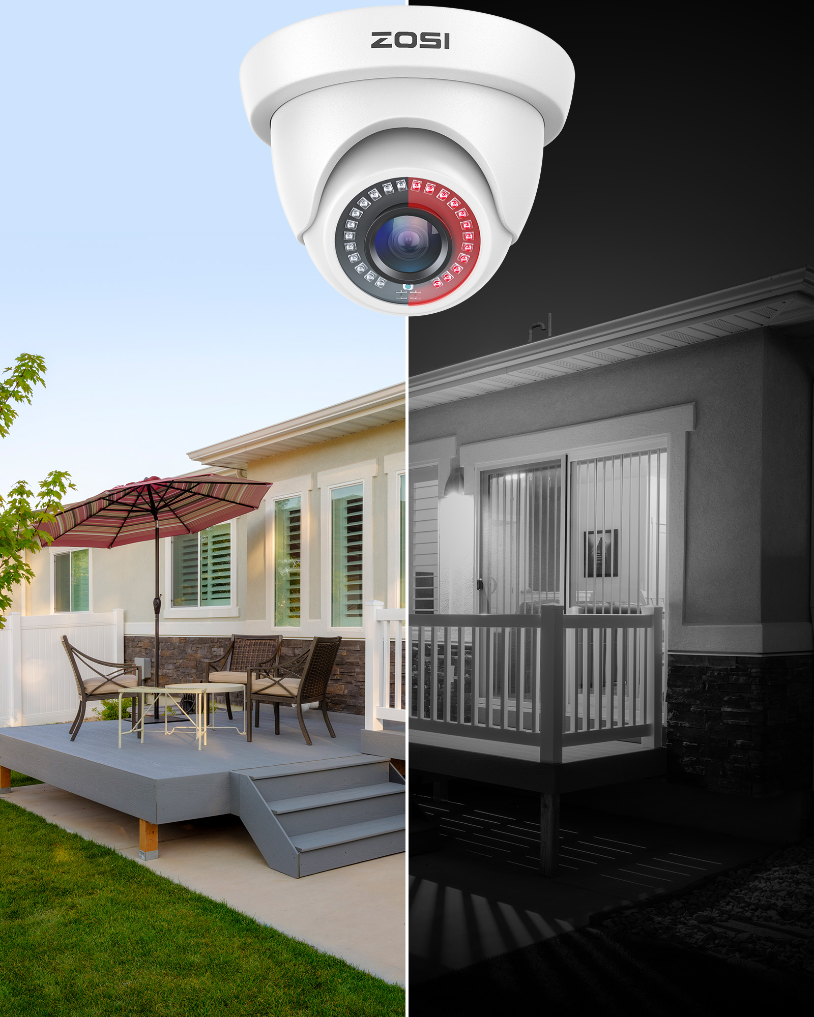 ZOSI 4 Pack 1080P 1920TVL HD-T - Home Security Uk recensione e prezzo