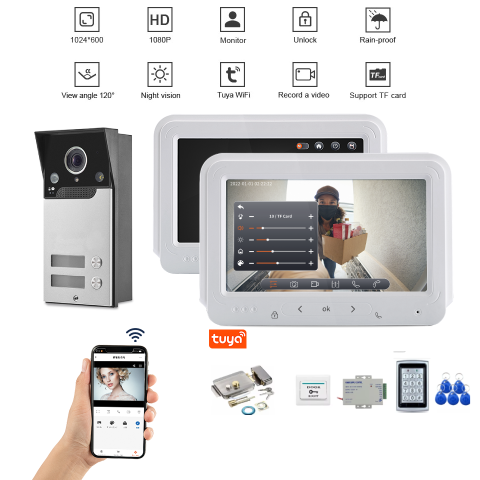 Smart Video Intercom System 2/ - Home Security Uk recensione e prezzo