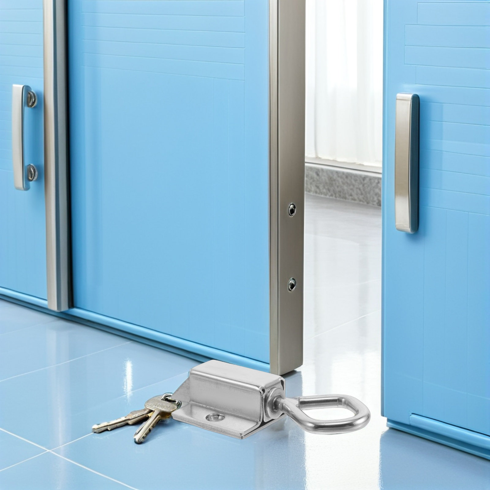 2Pcs Slide Gate Latch Stainles - Home Security Gate recensione e prezzo
