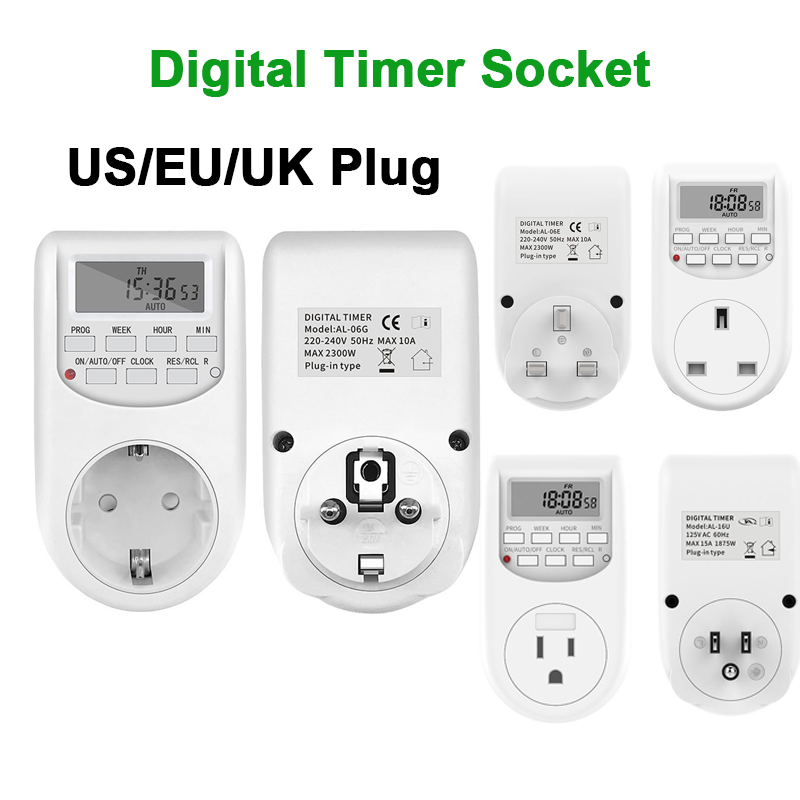 Digital Security Timer EU/US/U - Home Security Uk recensione e prezzo